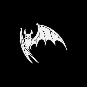 Decal Sticker Tribal Bat nuit enfer peur terreur mort Top qualité résistant aux intempéries KRZZX