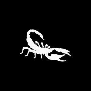 Sticker Sticker Schorpioen Figuur Schorpioen Bijtgif vergif dood angst Aanval kwaadaardig insect decoratief sterrenbeeld W8777
