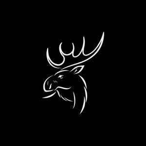Decal Sticker renna testa di alce cervo corni cacciatore foresta montagna natura Top qualità vinile resistente alle intemperie WW997