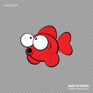 Sticker autocollant Dessin animé poisson appât l'hameçon conte de fées océan bateau de pêche en eau salée décoration chambre d'enfants XRZE4