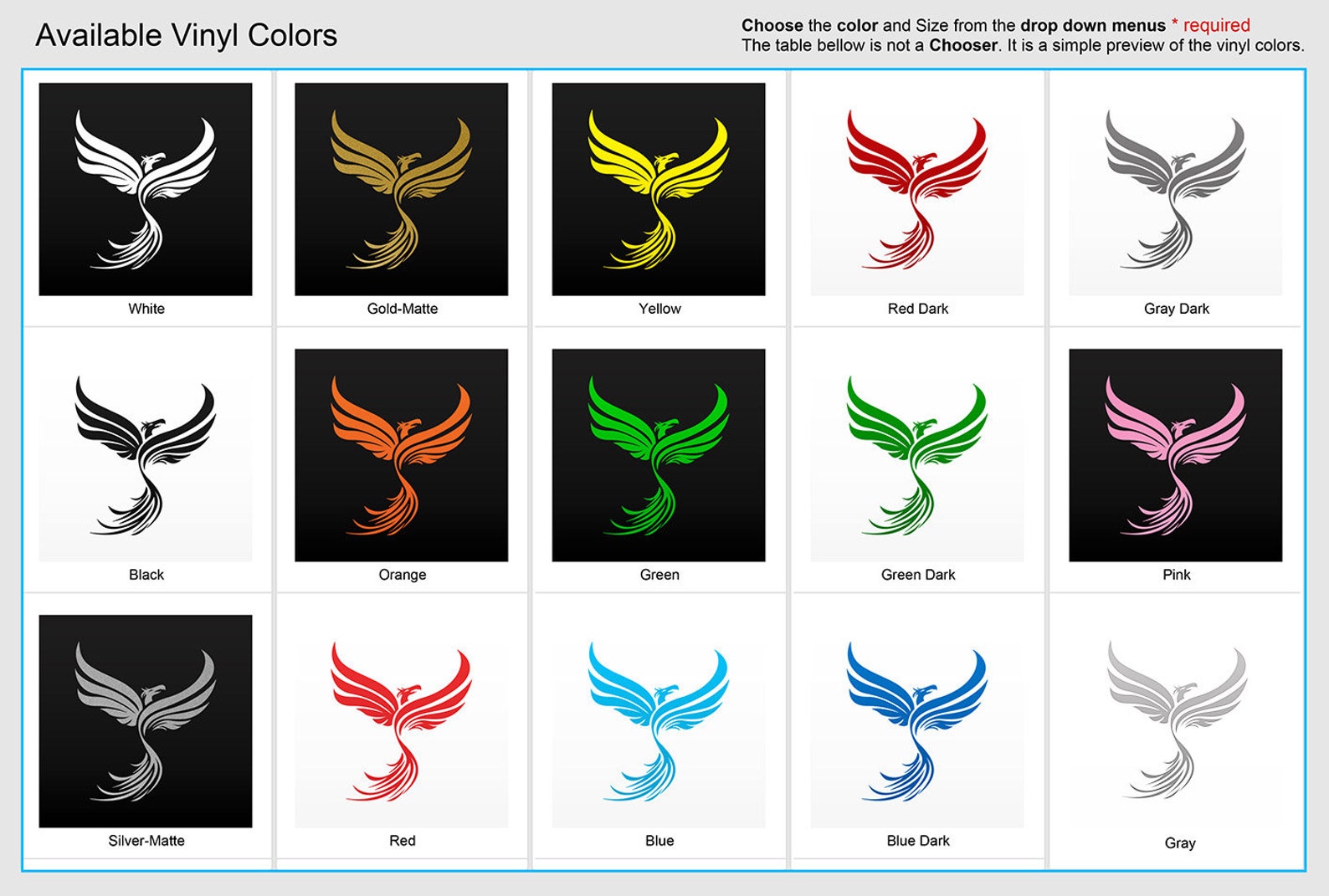 Decal Sticker Phoenix Rising From Fire Tribal Fantasy Heraldic Etsy