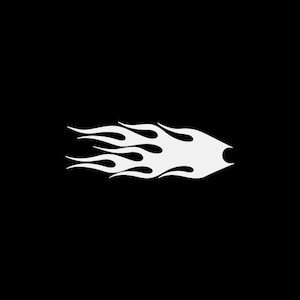 Aufkleber Vinyl Flammen Tribal Racing Design geflammt Helm Motorrad Motorrad Auto Dekoration Jet-Ski KR52X KR52X