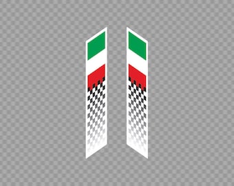 Akachafactory Auto-Aufkleber Schweiz Flagge – 4 Stück, Selbstklebend, 150 X 20 Mm, Vinyl