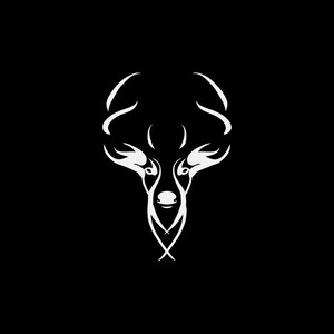 Aufkleber Sticker Hirsch Design Jäger Hörner Wald Natur entzückende Top-Qualität Vinyl wasserdicht wetterfest W922W