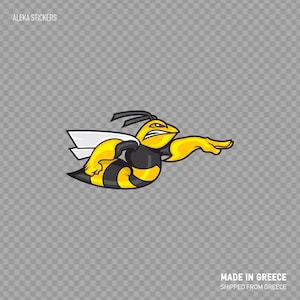 Bee Hornet Superbee Decal Sticker - Top Quality Racing Décor for Cars and Bikes XXZZ6