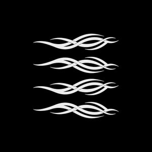 Aufkleber Aufkleber Tribal Racing Design Helm Motorrad Top Qualität Motorrad Auto Jet Ski Dekoration Geschwindigkeit ZZZZ8