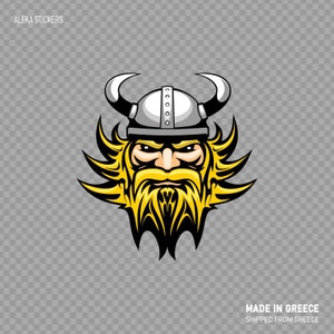 Decal Sticker Warrior Viking Celtic corsair viking warrior Valhalla Odin Valhöll legendary ZKXW8 image 1