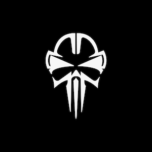 Mort de Sticker autocollant Punisher Skull peur hors-la-Loi de l’enfer terreur moto moto voiture casque VTT décoration ZE58X résistant aux intempéries