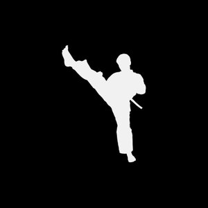 Sticker Sticker Martial Art Kick taekwon tang doen fysieke evenwicht sterkte flexibiliteit agility coördinatie uithoudingsvermogen fitness ZK929