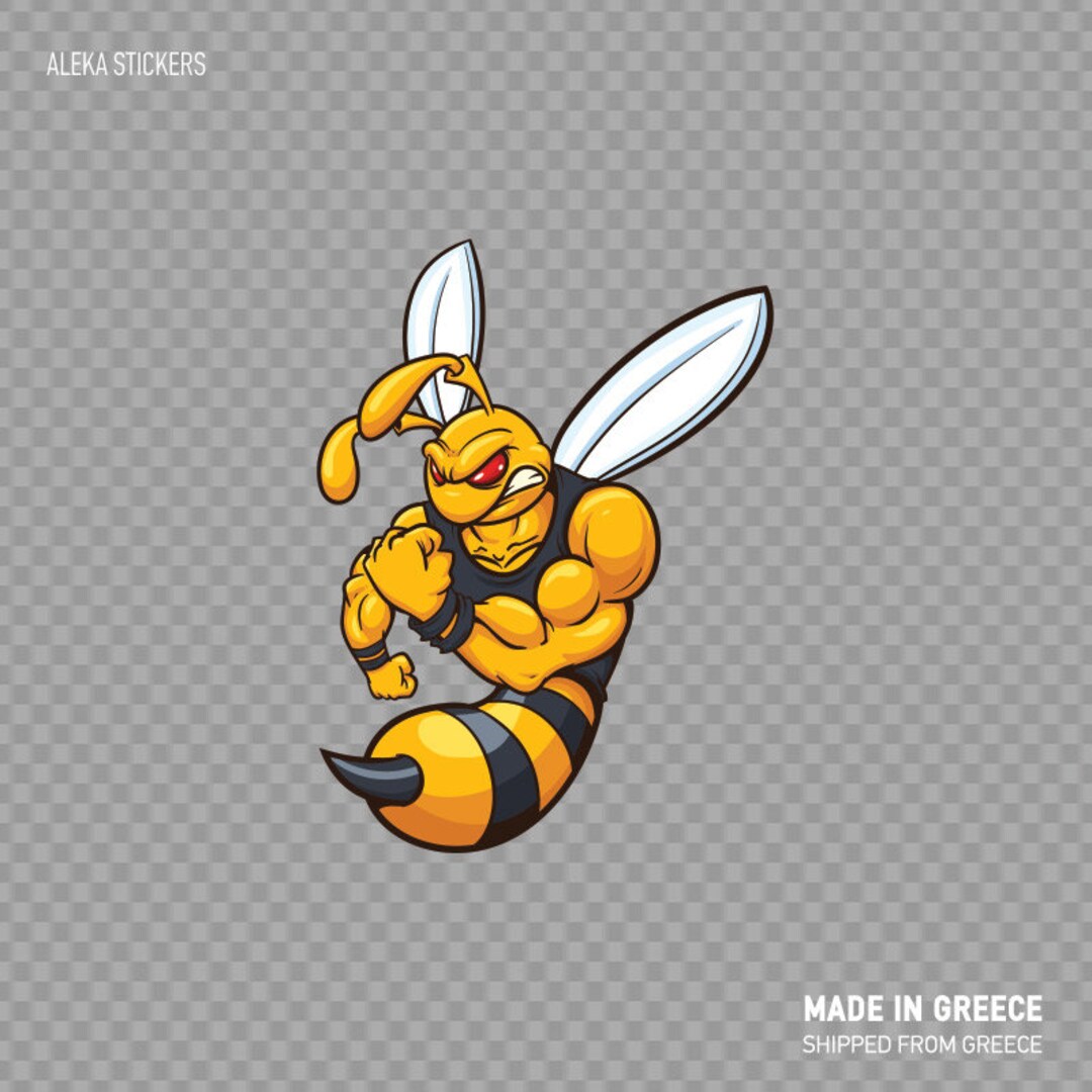 Wesp Sticker Decal Sticker Bee Hornet Wasp Vespa Racing Speed Top Quality ...