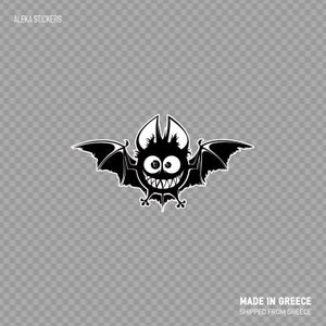 Caricature de Sticker autocollant Dracula Vampire chauve-souris craignent oiseau de terreur de nuit malveillant attaque enfer KRZZ6