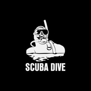 Calcomanía adhesiva para bucear, buceo, apnea, buceo libre, snorkel, arpones, caza de agua, máscara de buceo, aletas para apnea ZZ842