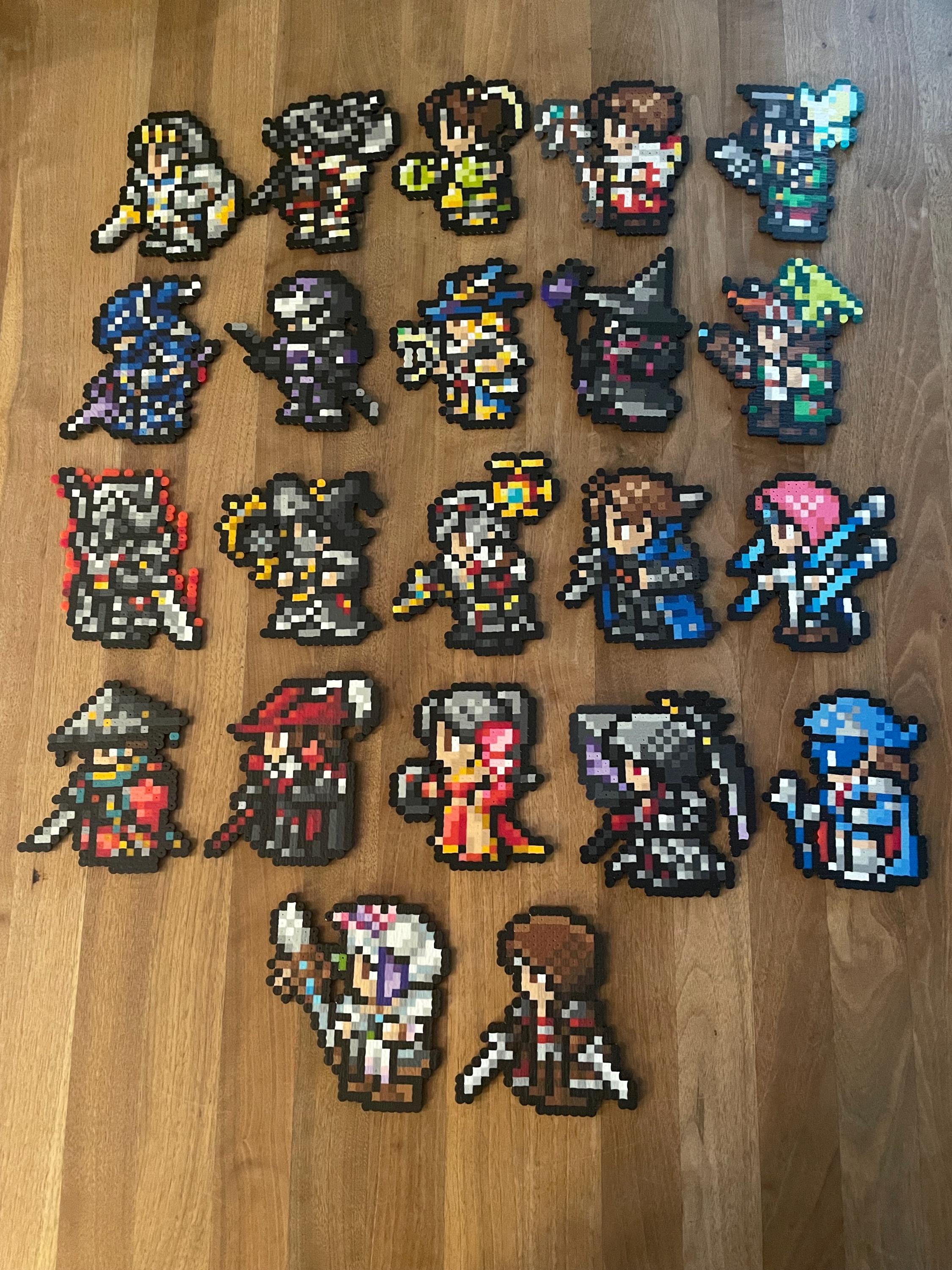 FF14 ヴァイパー ジョブ石版 Viper FFXIV Soul Crystal: Hand Painted FF14 Job Stone PJSKY1 - Etsy