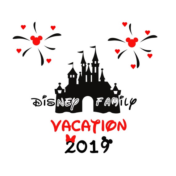 Download Disney Family Vacation 2019 Mickey head heart SVG/PNG file ...