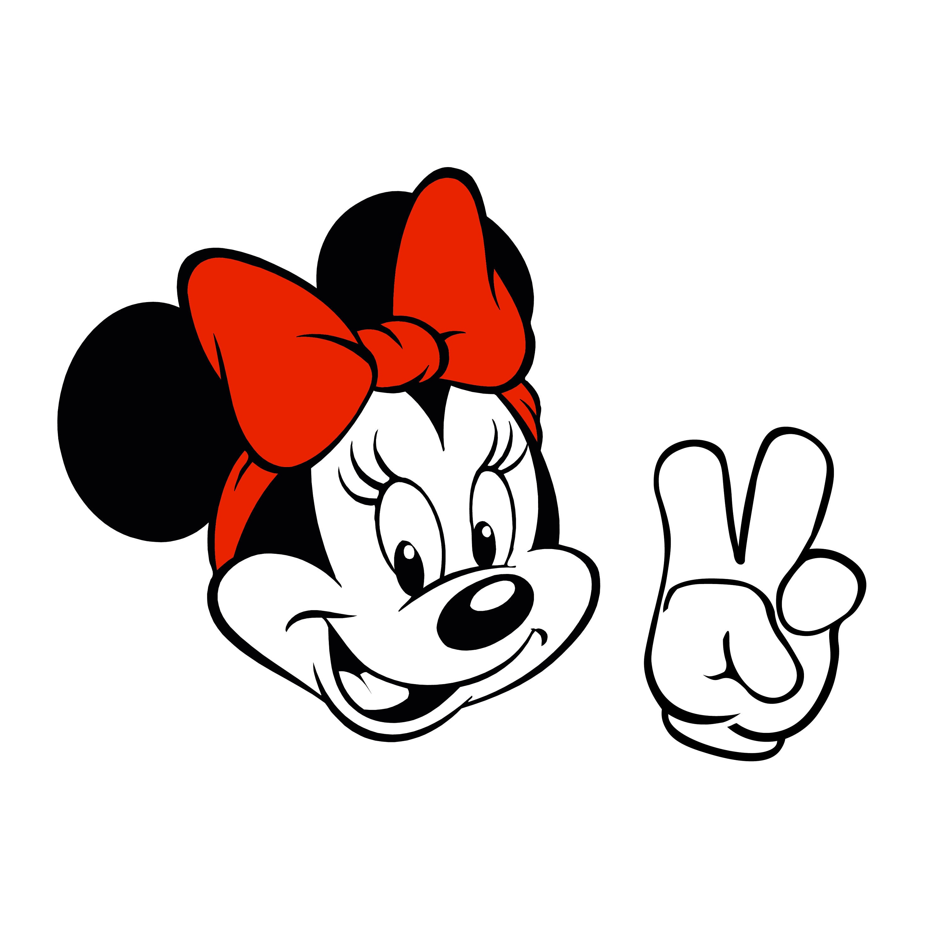 Download Minnie Mouse SVG Minnie svg Minnie head svg Disney svg | Etsy