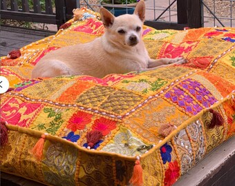 large square floor pillows