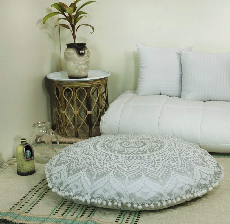 Meditation Seating Floor Cushion Insert Floor Pillow Ottoman Etsy