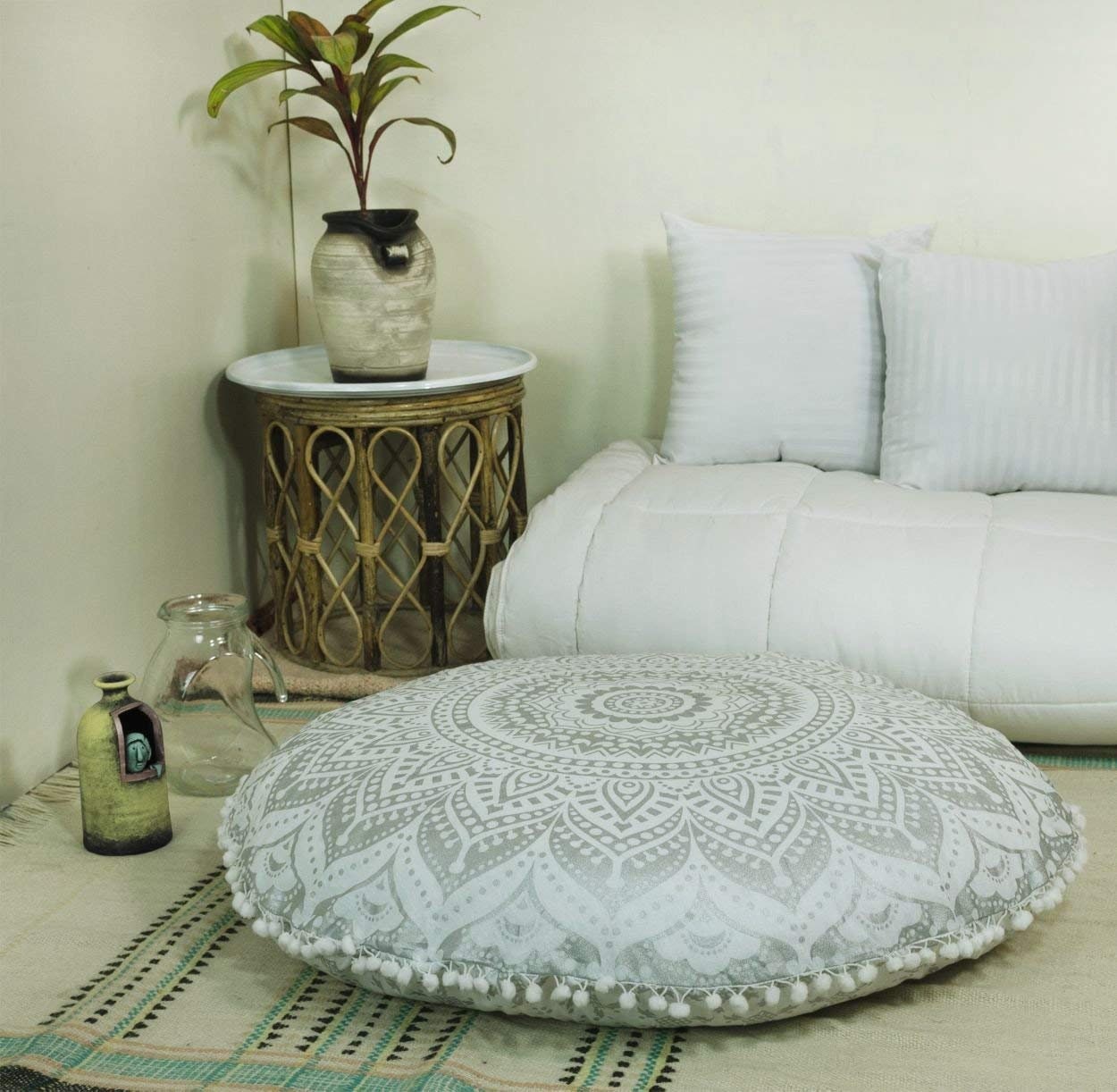 Meditation Seating Floor Cushion Insert Floor Pillow Ottoman Etsy