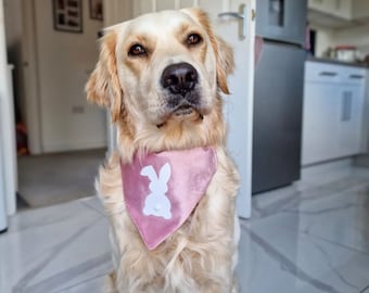 Easter Bunny Bandana - Over The Collar - Dog Accessories
