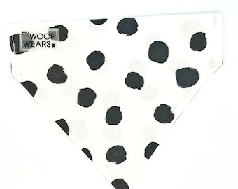 Dalmatian Bandana - Dog Accessories - Dog Gift - Spotty - Personalised - Handmade