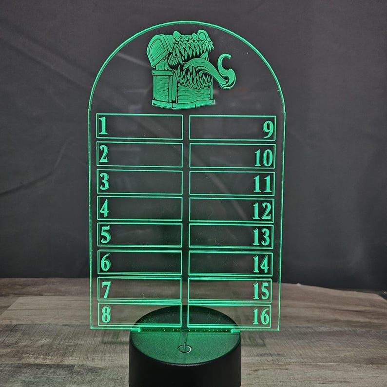 16 slot initiative tracker