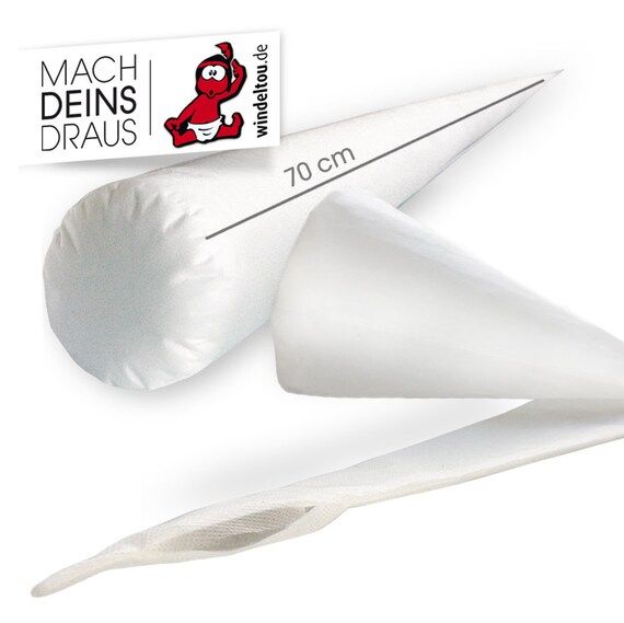 Leeres Inlett 70 cm, zum selber Befüllen / Kissen für Schultüte /Inlettkissen