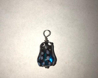 Glass Octopus Pendant