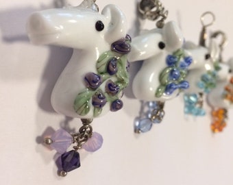 Glass Horse Pendant