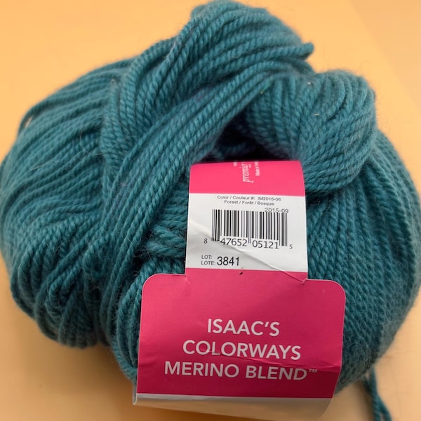 1 skein Isaac’s Colorways Merino Forest Fine Merino micrifiber