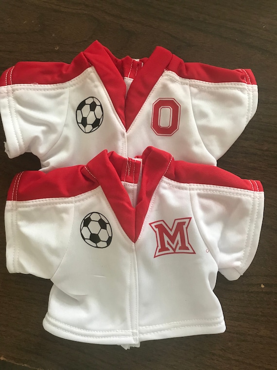 Custom Soccer Uniform for American Girl Dolls - Soccer Outfit for 18 in dolls