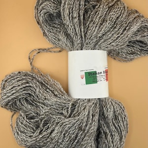 1 skein Italian Bliss Newton’s yarns Italian Mohair and Merino wool Handdyed 5 ounce