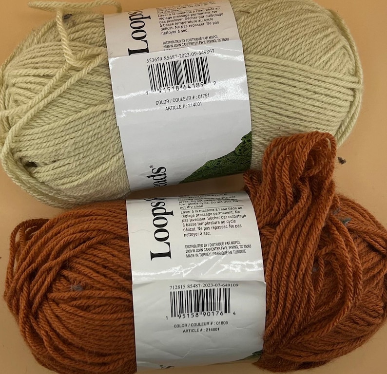 1 Skein Lot Loops and Threads Impeccable Acrylic Yarn 14colors - Etsy