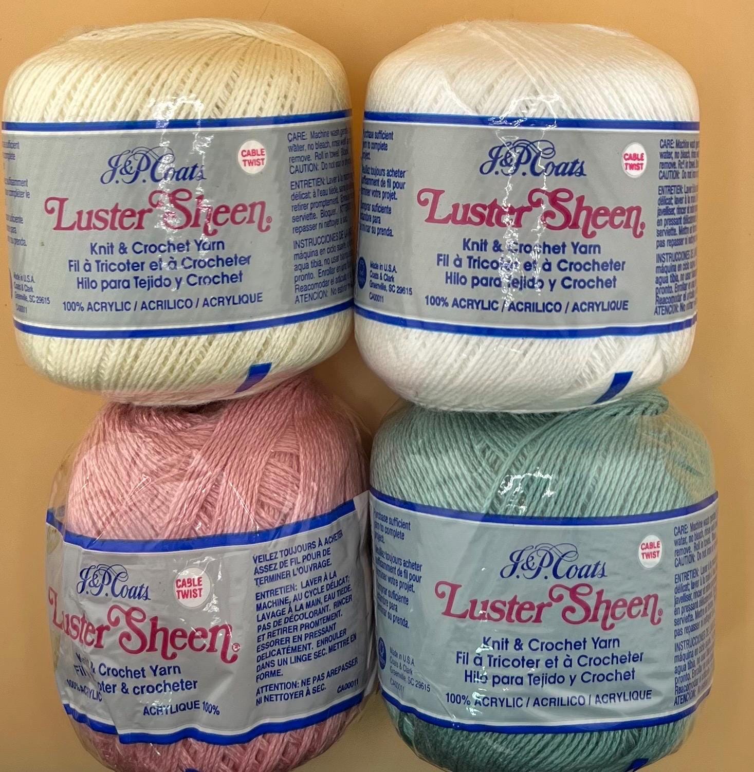J P Coats Cotton Yarn - Etsy