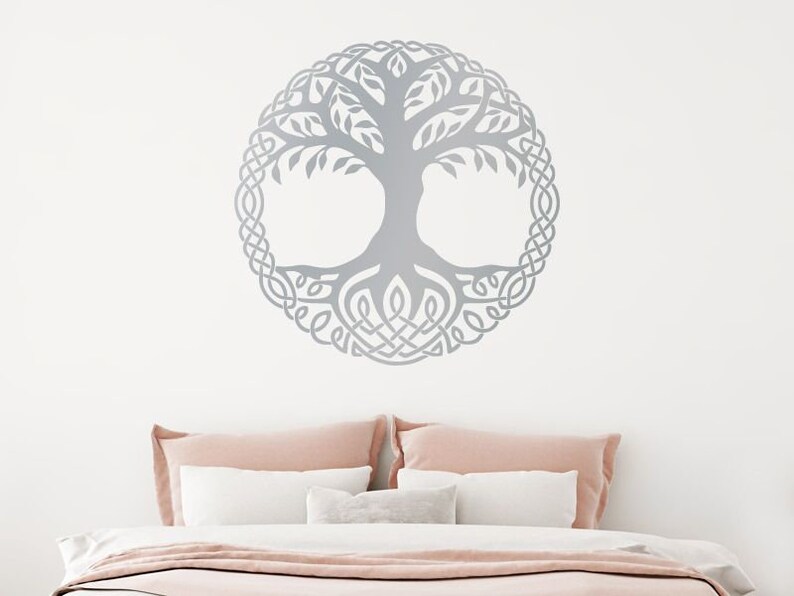 Wall tattoo sticker tree of life Yggdrasil World tree tree tree wall sticker Celtic symbol Celts healing family