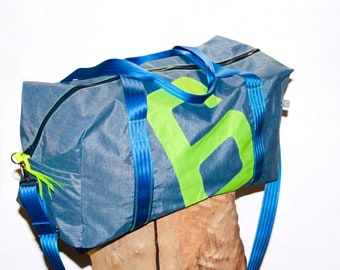 Weekender sports bag made from lightweight, waterproof Airtex fabric