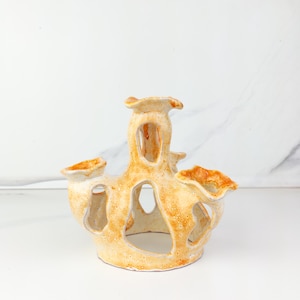 Aquarium decor underwater, ceramic decor, Large aquarium decoration, Tank Decoration, Betta Fish Tank Decor, Tiny Toad Abode, Sculpture