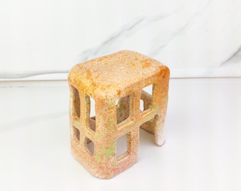 Ceramic Aquarium Decoration: Betta Fish Cave, Diving Bell Design