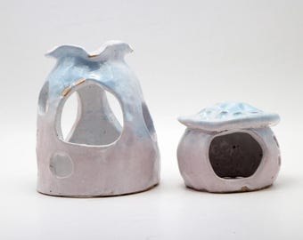 Ceramic Fish Hide: Aquarium Decor, Betta Cave, Tiny Critter House