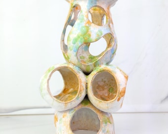 Handmade Ceramic Aquarium Hideaway, Fish Tank Decor