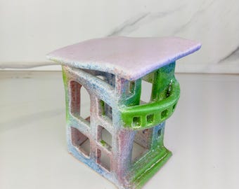 Handmade Ceramic Fish House: Aquarium Decor, Fish Shelter