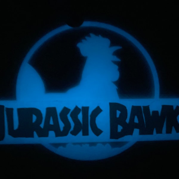 Chicken Coop Sign - Jurassic Bawk