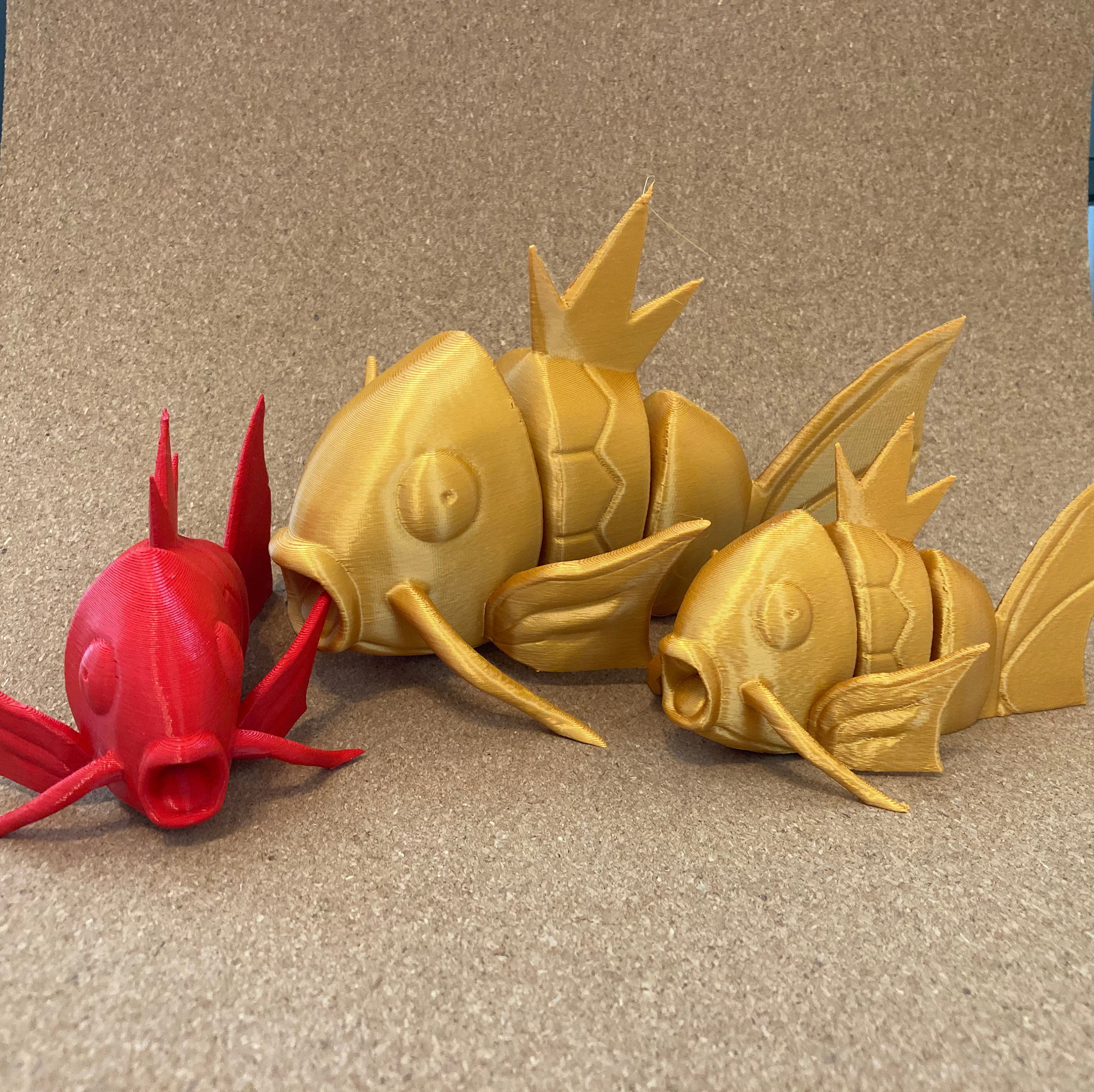 Pokemon Magikarp Gyarados Mega Evolution 3D model 3D printable