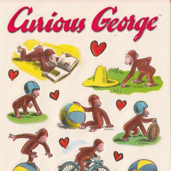 Curious George Etsy