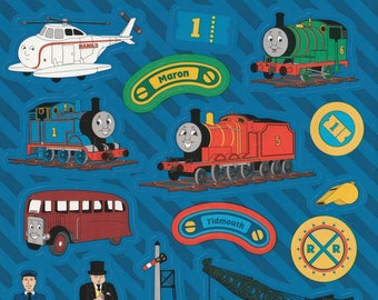 Vintage Stickers: Designware Thomas and Friends, the Tank Engine Train ...