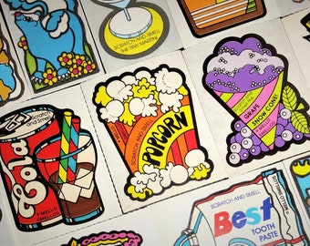 Mello Smello Cool Ade Excellent!! Vintage Scratch & Sniff Stickers Mello Smello Cool Ade Excellent!! Vintage Scratch & Sniff Stickers