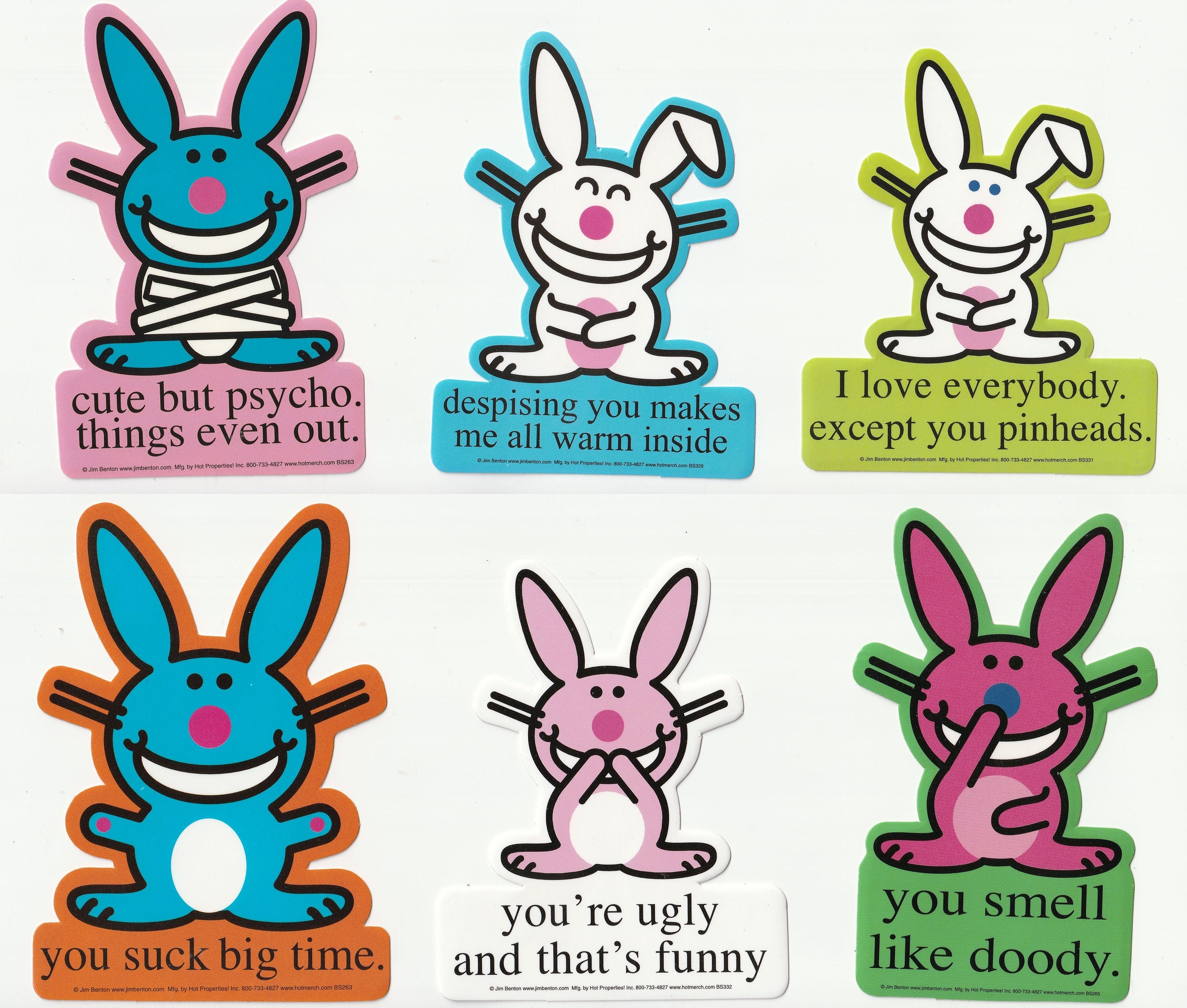 bunny soapie Sticker for Sale by RaffyZorro