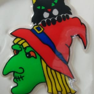 Sticker gonflé d'Halloween des années 1980, 1990, 2000, vintage