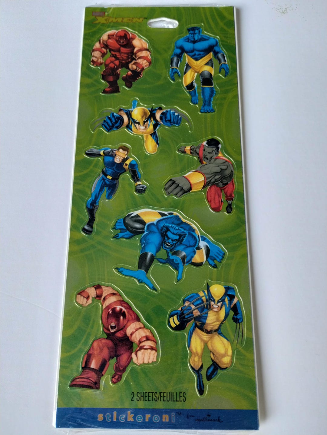 Marvel X-men Foil Sticker Sheet by Hallmark - Etsy