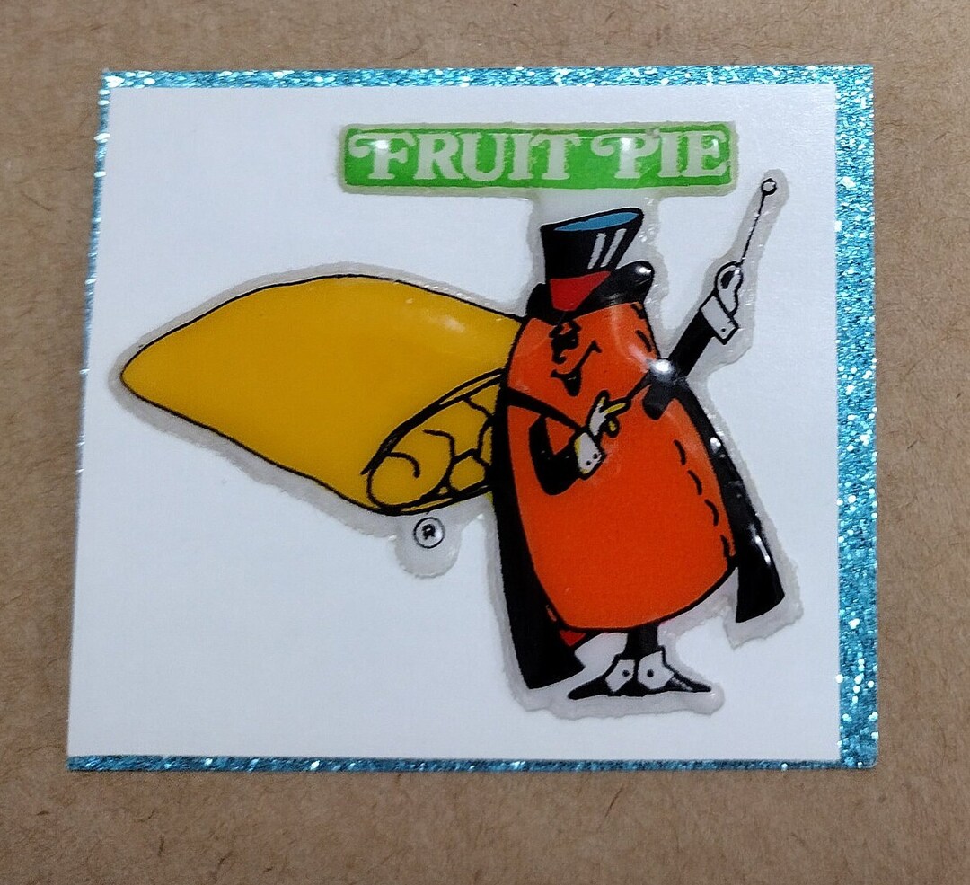 1980s Vintage Hostess Fruit Pies Snack/junk Food Sticker Etsy
