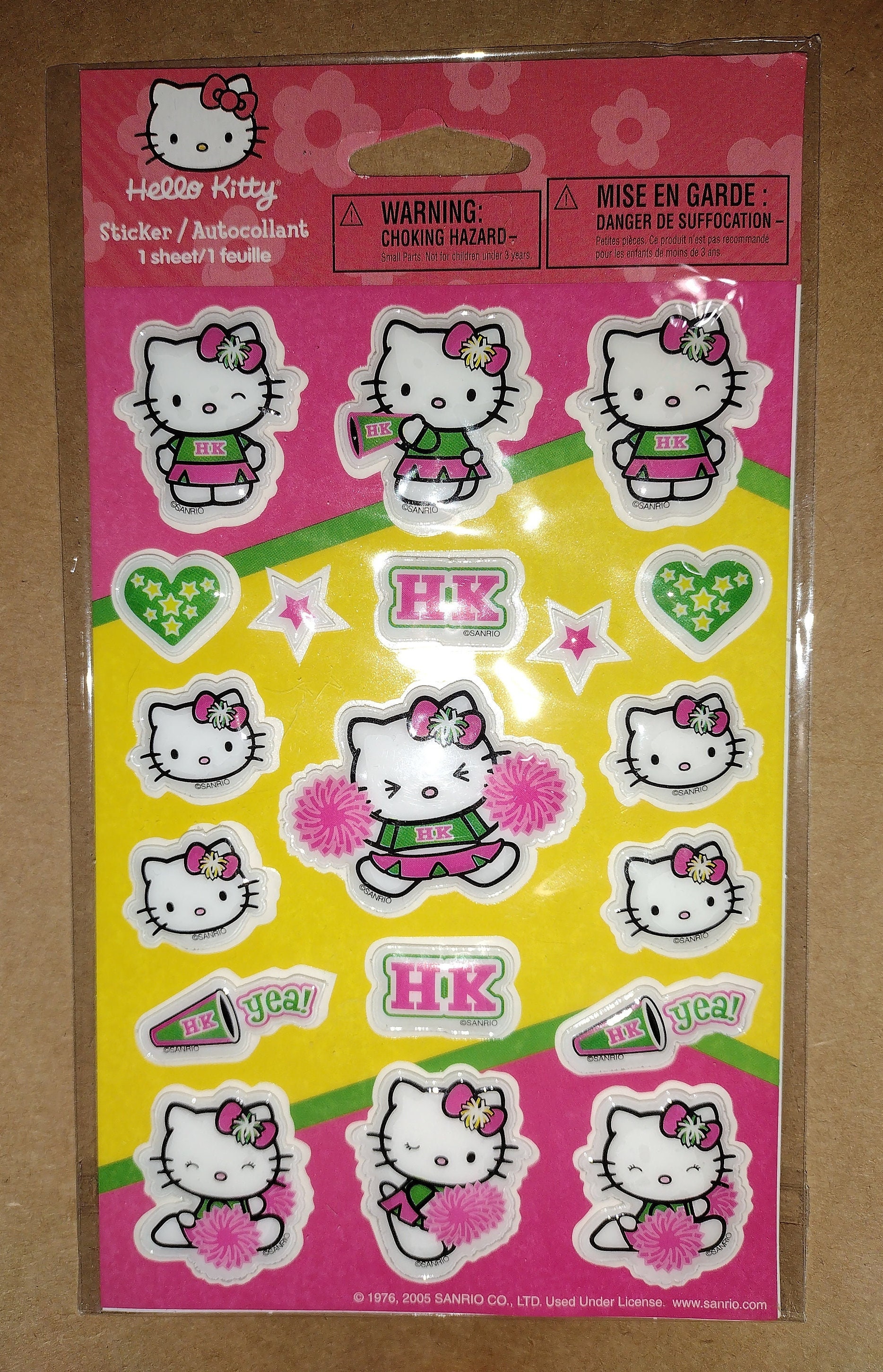 Autocollants Hello Kitty Puffy 3D Officiels - 32 Stickers Gadget Pour Téléphone, Ordinateur Et Console